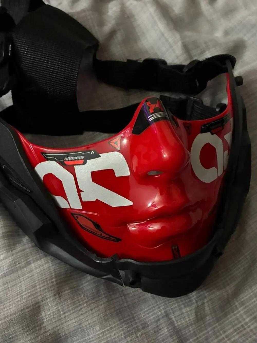 Futuristic Cyberpunk Mecha Mask Bundl - Urban Streetwear Tactical Face Armor New